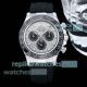 FH Factory Copy Rolex Cosmo Daytona Swiss 4131 Gain Weight Black Dial Rubber Watch (9)_th.jpg